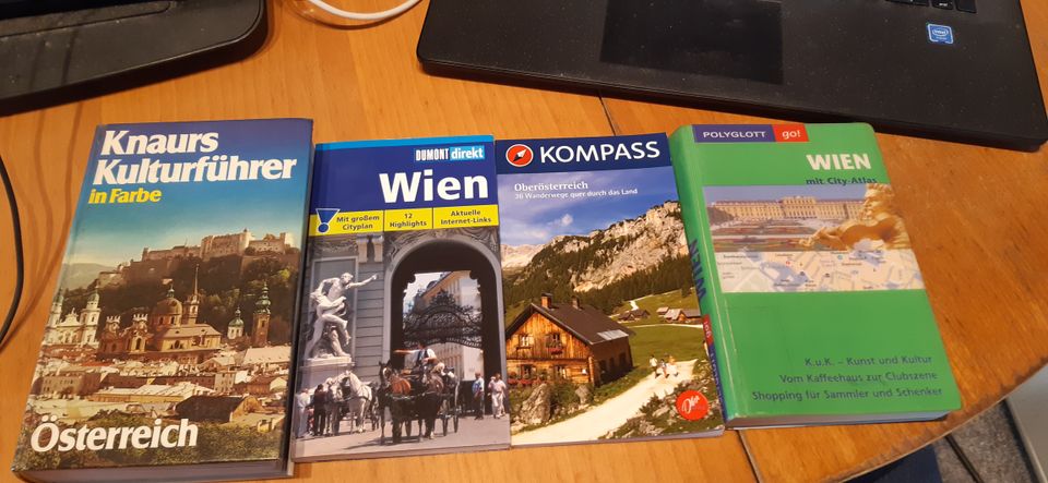 6 x Reiseführer Salzburg / Wien / Österreich = 30 € + Versand in Dülmen