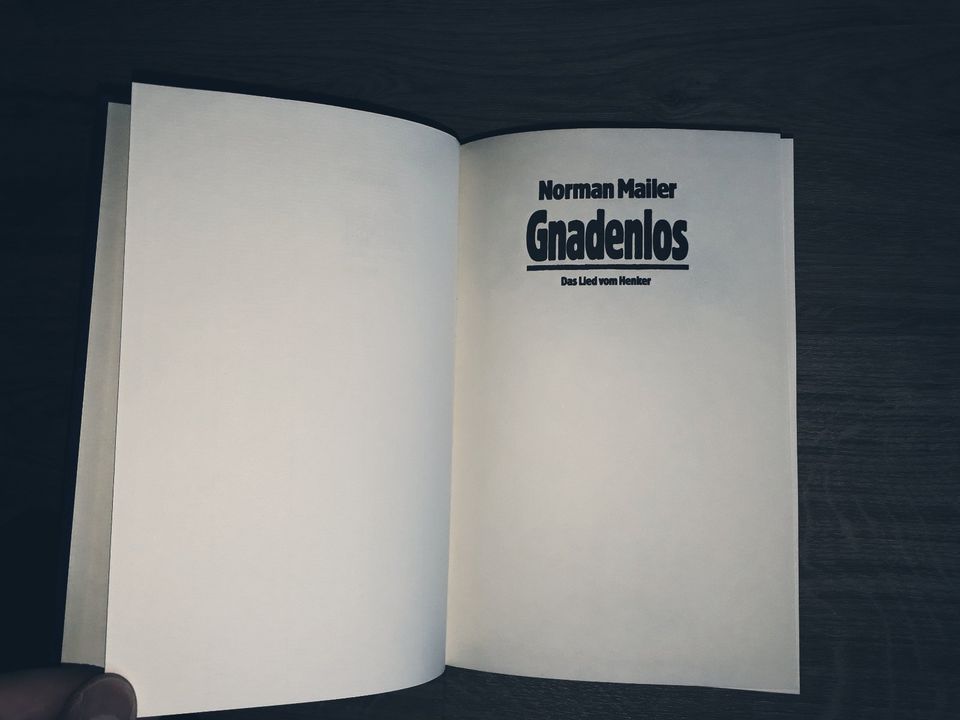 Gnadenlos - Das Lied vom Henker (Norman Mailer), RARITÄT in Dresden