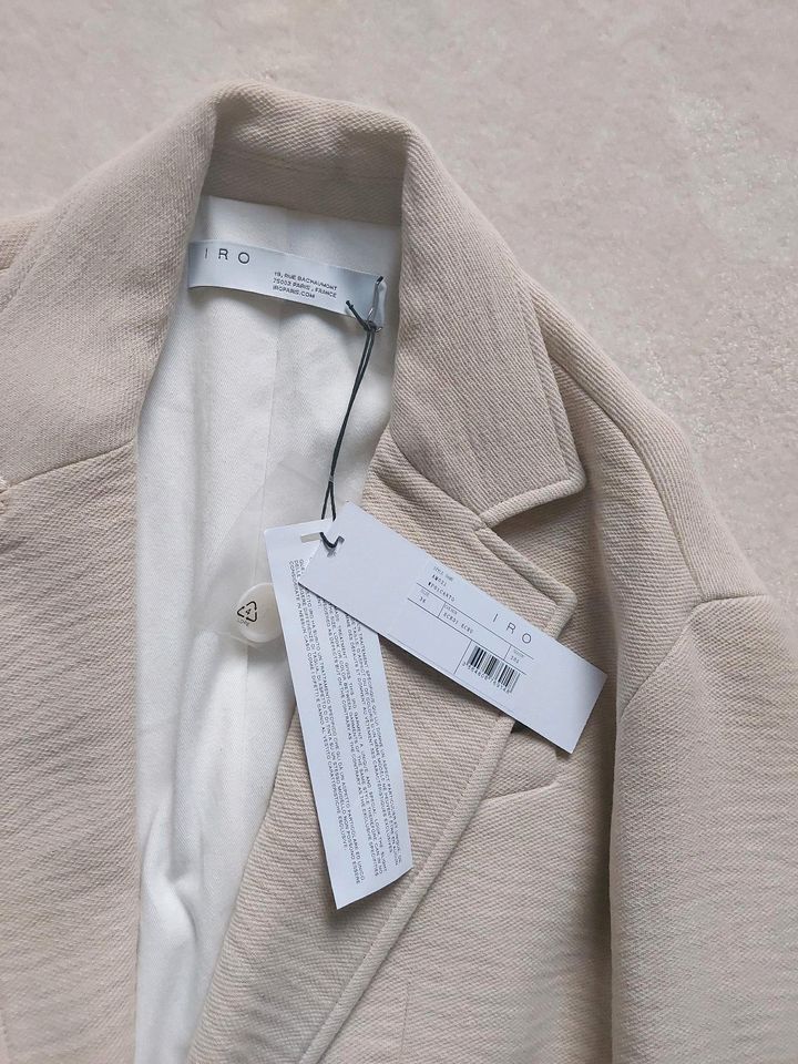 Blazer von IRO Paris Grösse 36, oversized Farbe beige NEU in Lünen