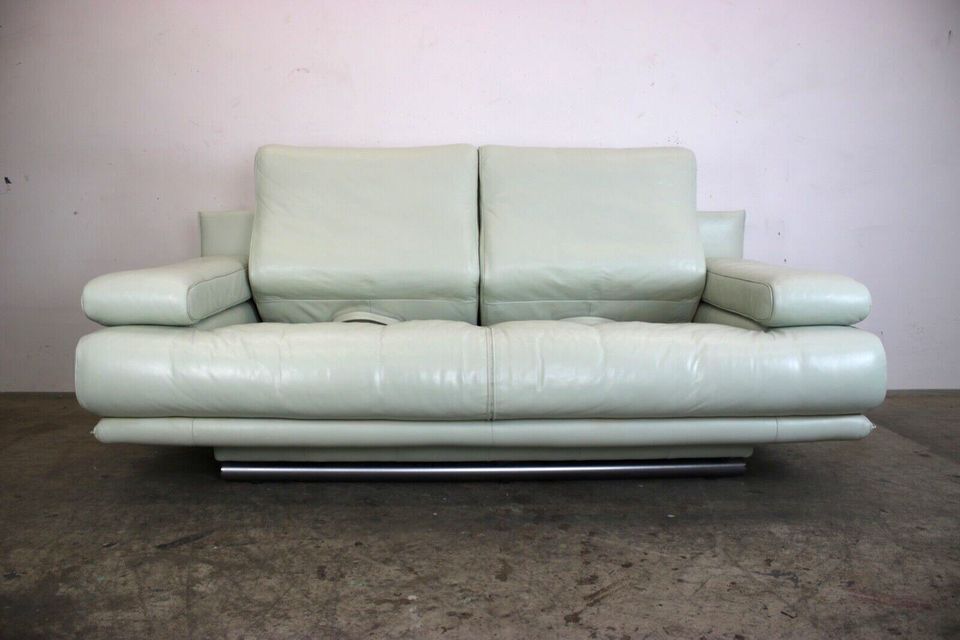 Designer Couch Rolf Benz Modell6500 Zweisitzer Funktion Ledersofa in Berlin