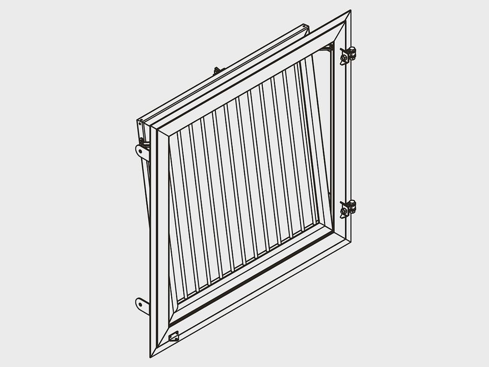 Stallfenster m. Innengitterrahmen Dreh Kippfenster Boxenfenster in Neumünster