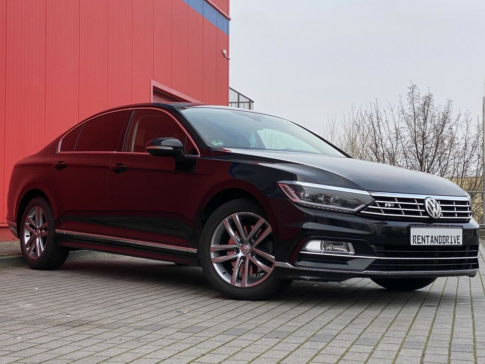 Auto mieten Autovermietung der neue VW Passat 2,0 R-Line DSG in Berlin