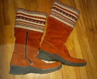 Stiefel Wildleder mit Stoff Gr. 41 Comforto by Rieker Thüringen - Gößnitz Vorschau
