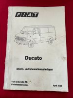 Fiat Ducato arbeits Kundendienst Unterlage Original Baden-Württemberg - Münsingen Vorschau