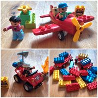 Lego Duplo Flugzeug 5592 Feuerwehr Quad 5603 2x4 Steine Ziehwagen Nordrhein-Westfalen - Wetter (Ruhr) Vorschau