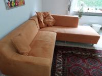 Couch / Wohnlandschaft Stoff/ orange - kaum gebraucht Niedersachsen - Baddeckenstedt Vorschau