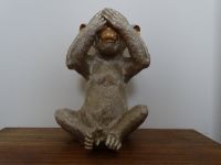 Cor Figur Deko Affe Schimpanse sitzend nichts sehen Wiesbaden - Erbenheim Vorschau
