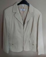 Blazer, Gr. 46 eher 44, helles beige Niedersachsen - Westoverledingen Vorschau