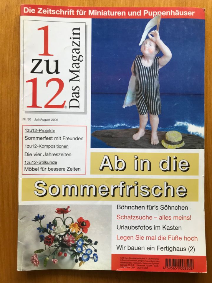 1zu12 Das Magazin Miniaturen und Puppenhäuser Nr. 30 in Schlüchtern