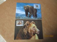 Briefmarken WWF Braunbär Jugoslawien 1988 2 Karten Niedersachsen - Wennigsen Vorschau