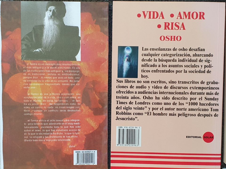 Osho in Spanisch / Bhagwan Rajneesh Osho en Espanol in Berlin