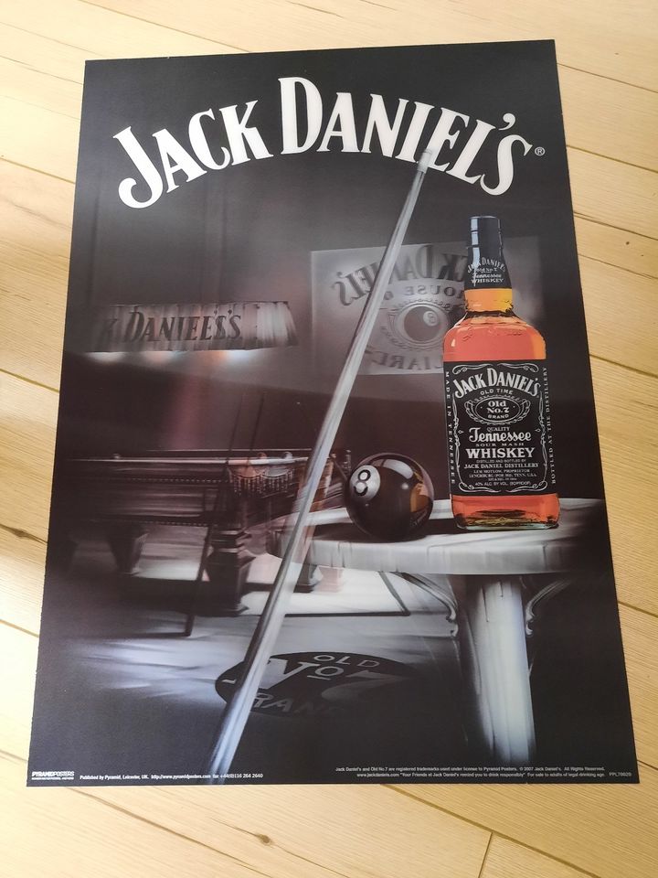Poster "Jack Daniel's" 3D-Effekt in Üchtelhausen