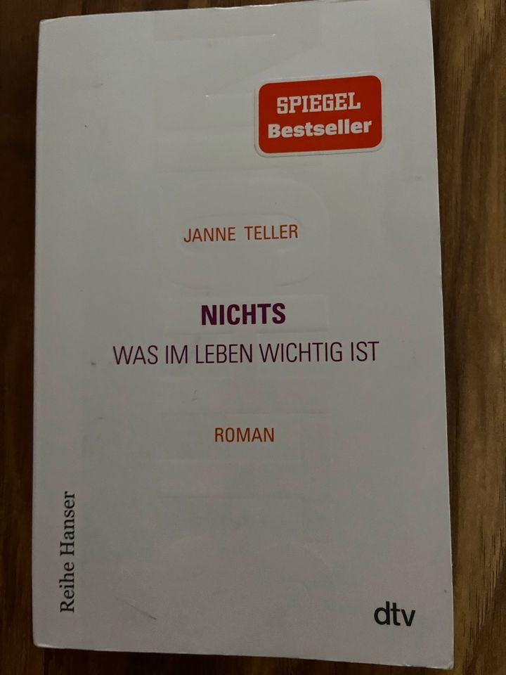 Nichts was im Leben wichtig ist Roman in Germersheim