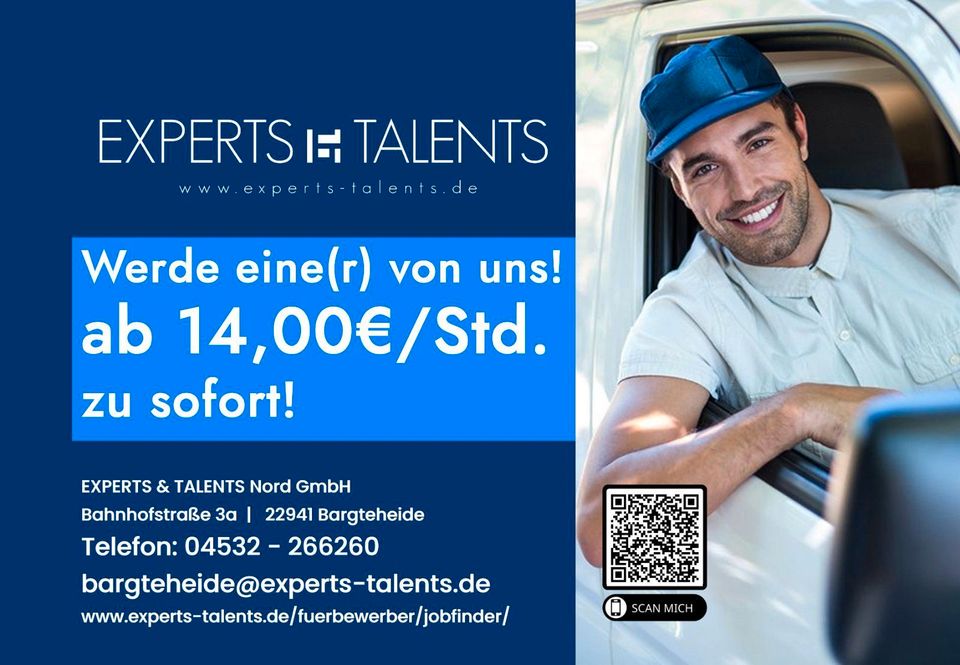 ► ❗✈️ Auslieferungsfahrer (m/w/d) gesucht zu SOFORT ✈️❗ ◄ in Reinfeld