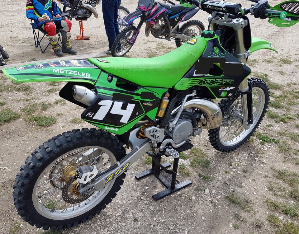 Kawasaki KX250 - Neuaufbau - 1995 in Finneland