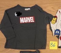 Marvel Langarm-Shirts Gr.86 H&M, Kinderkleidung Zwillinge Nordrhein-Westfalen - Nideggen / Düren Vorschau