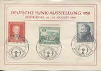 Briefmarken-Satz  Goethe Nordrhein-Westfalen - Arnsberg Vorschau