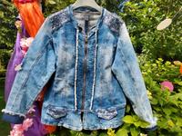 TREDY, Jeansjacke, Größe 48, Boho,Glamour, so cool! Nordrhein-Westfalen - Rheurdt Vorschau