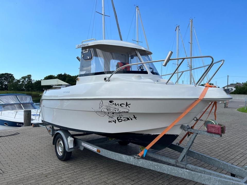 Quicksilver Pilothouse 500 Boot, 60PS Außenborder, Trailer, etc. in Leipzig