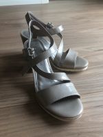 Sandalen Schuhe Marco Tozzi Gr.39 taupe/creme Niedersachsen - Peine Vorschau
