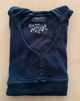GINA DAMEN HOODIE SHIRT LANGARM BLAU GRAU GRÖßE 40 Thüringen - Straußfurt Vorschau