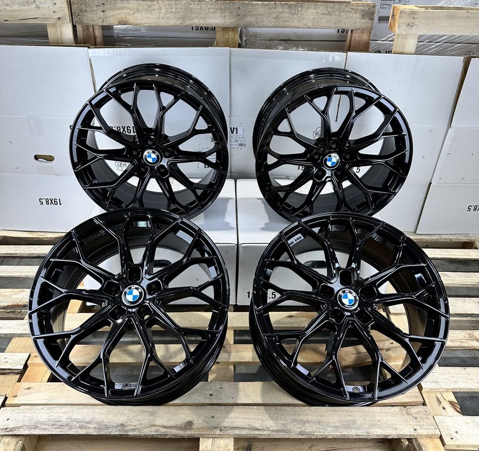 FF Wheels FF01 20 Zoll Felgen für BMW 3er 5er 7er 2er X1 X2 X3 X4 G20 G30 G31 Mini Clubman Countryman Active Gran Tourer GT F44 F45 F46 F48 F39 G01 G02 7L G3L G5L G5K Sommerräder Winterräder schwarz M in Neckarsulm