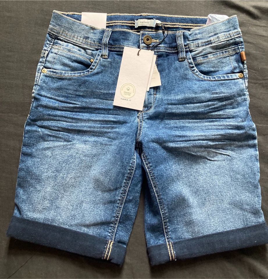 Name it Short Gr 146 kurze Hose Jeans Organic Cotton in München