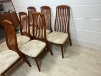 6 Vintage Teak Stühle dining chairs KAI KRISTIANSEN DANISH 70er Niedersachsen - Delmenhorst Vorschau