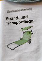 Strand-und Transportliege Bayern - Mering Vorschau