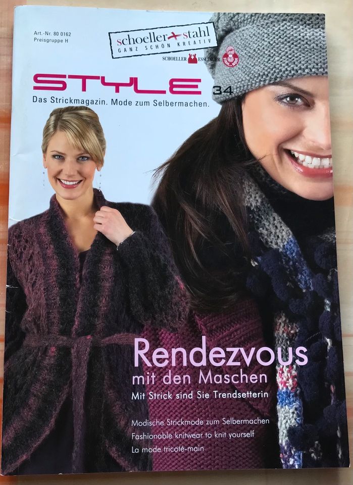 STYLE Strickmagazin von schoeller&stahl in Stuttgart