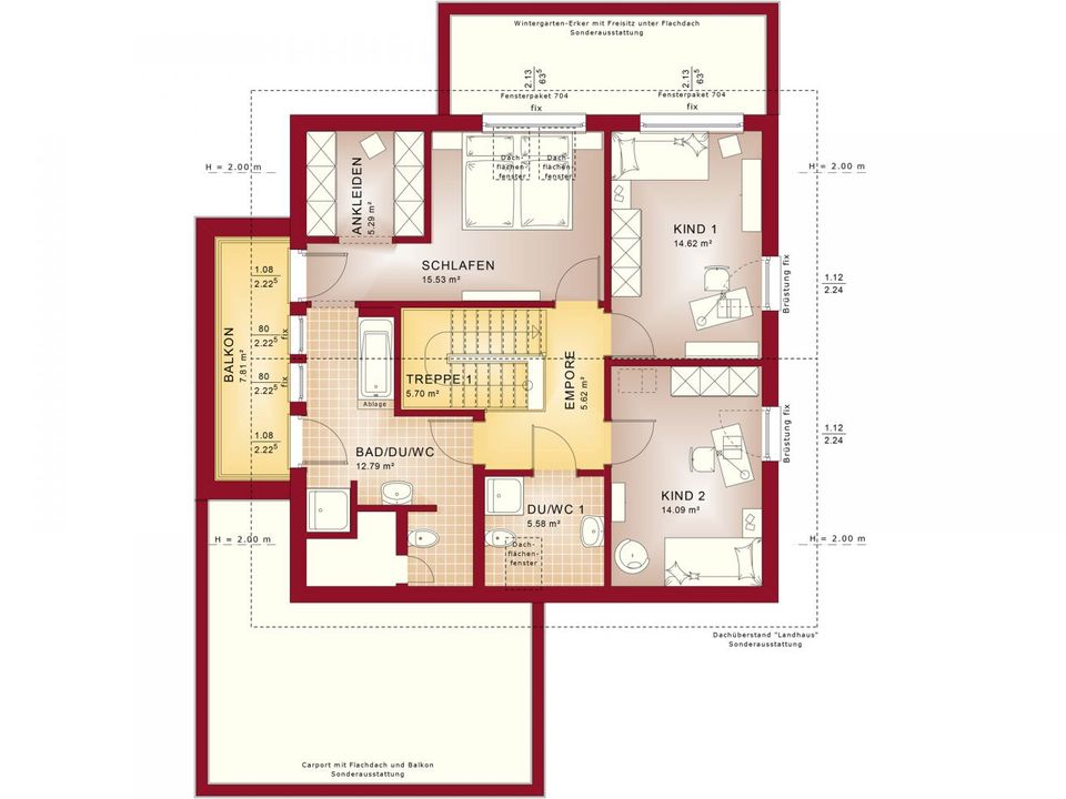 Wohnfläche die keine Wünsche offen lässt..... modernes Einfamilienhaus inkl. Baugrundstück -FÖRDERFÄHIG- in Volxheim