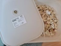 Lego Steine weiß 1,5 kg Niedersachsen - Nordleda Vorschau