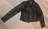Lederimitat Jacke Kunstleder Lederjacke 36 38 Hessen - Neuental Vorschau