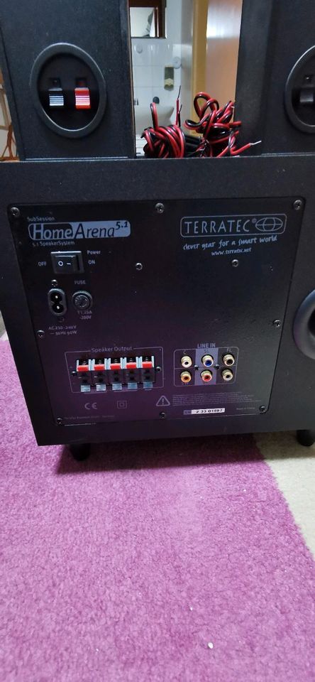 Home Terratec 5.1 Subwoofer in Ludwigsburg