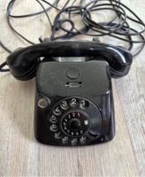 Altes Wählscheibentelefon funktionsfähig oder als Deko schwarz Eimsbüttel - Hamburg Lokstedt Vorschau