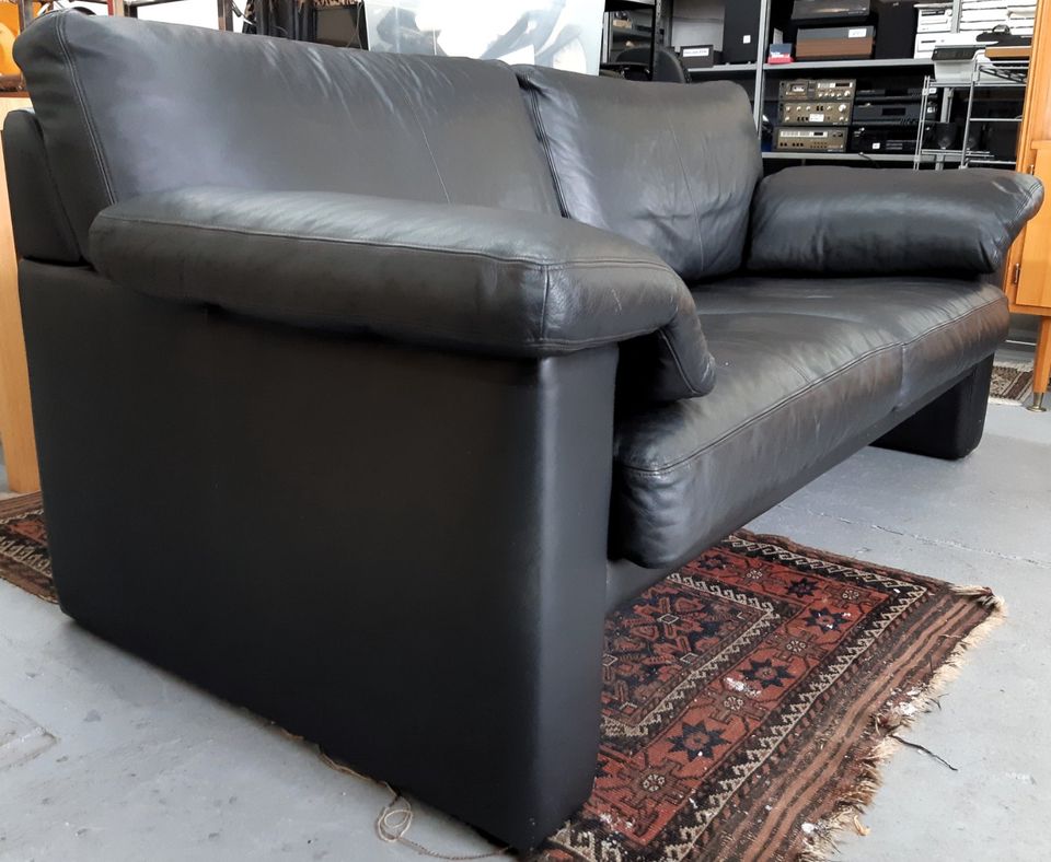 2x vintage Ledersofa ERPO CL300 2-Sitzer und 3-Sitzer in Aachen