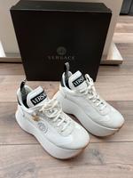 NEU Versace Triplatform Sneaker Gr. 38,5 Vitello Con Grana Bayern - Zirndorf Vorschau
