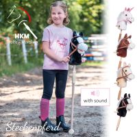 Steckenpferd Bella mit Sound Wiehern, Pferd Bella für Trendsportart Hobby Horsing, Einhorn,Pferd,weiß,schwarz,beige Neuware Traumferd für Kinder,Geschenkidee,Kindergeburtstag, mit Stab abschraubbar Nordrhein-Westfalen - Kempen Vorschau