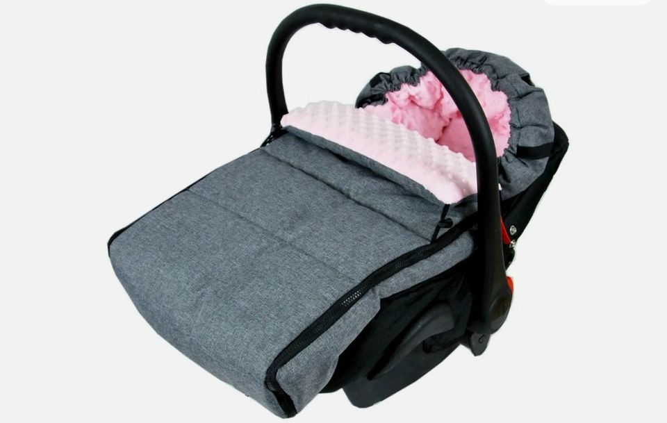 BABYLUX Fußsack MINKY Kinderwagen Buggy Fleece Babyschale Thermo in Altenmarkt