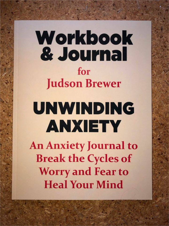 Unwinding Anxiety Workbook NEU / Angst, Ängste betrachten in Berlin