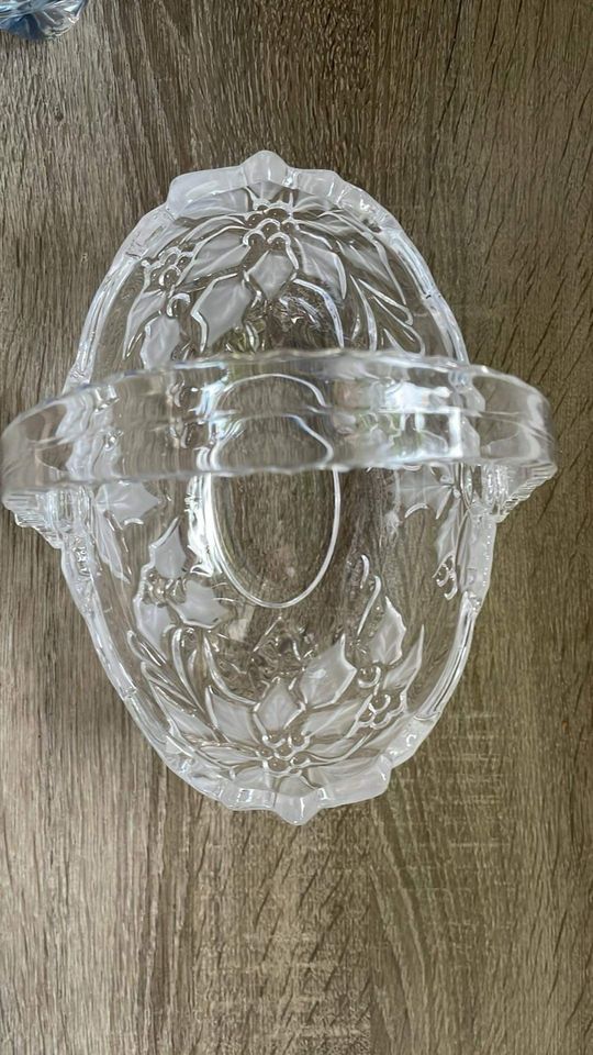 Walther Glas Carmen/Cristallin Korb Schale NEU in Visbek