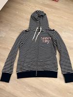 Superdry Sweatjacke Damen blau/weiß Größe 40 Bremen - Hemelingen Vorschau