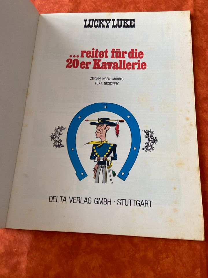Lucky Luke „….reitet für die 20er Kavallerie“ in Mannheim
