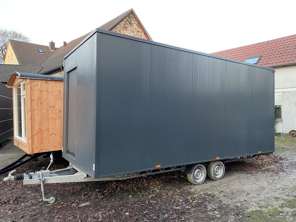 Tiny House, Wohnwagen, Mobilheim, Büroanhänger, TÜV, 80km/h, 6m in Dortmund