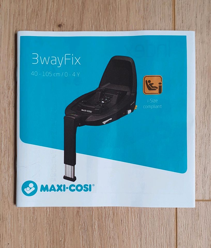 Maxi Cosi Pebble Pro I-Size + 3 Way Fix Base in Waldenbuch