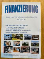 Ausbau zum Campervan Car Klinik Action Camp Biker Niedersachsen - Uelzen Vorschau