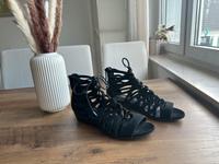 Schnür-Sandalen Keilabsatz | schwarz | 41 Nordrhein-Westfalen - Paderborn Vorschau