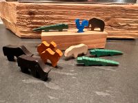 Spielzeug Figuren aus Holz Tiere 10 Stück Bayern - Thannhausen Vorschau
