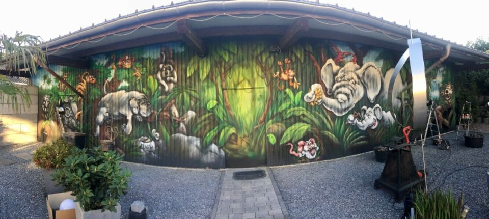 möeStyle Wandgestaltung Graffiti Airbrush Mural Painting in Essen