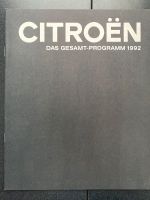 Prospekt Citroën Programm 1992 inkl. AX, BX, XM Nordrhein-Westfalen - Mettmann Vorschau